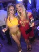 Chessie Kay and Rebecca Moore at the AVN AEE 2018