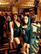 Madison Ivy and ? at the AVN AEE 2017