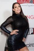 Angela White at the RISE Adult Talent Appreciation Gala 2017