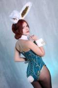Bunny Triss cosplay