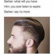 A wonderful meme about haircuts