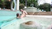 Lyra Louval - Skinny Dipping GF's Under Water BJ