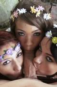 Alexis Blaze, Ashlyn Molloy &amp; Cassidy Banks - Three Naked Teen Hippies