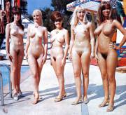 Matriarch day at the naturist camp was the best. 1970s