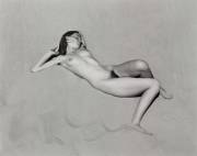 Nude on sand by Edward Weston, 1936