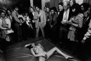 Woman masturbating on a waterbed at Manhattan's Gallery of Erotic Art. Photographed by Charles Gatewood. 1971. [xpost /r/SexShows]