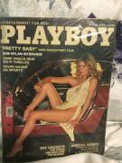 Playboy still in its original plastic, March 1978.