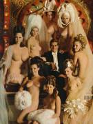 Omar Sharif with the Ziegfeld Girls, Playboy 1966