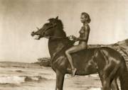 Malkovsky - Woman on Horseback, Printed in France in 1952 by LES Presses D'Helio-Cachac