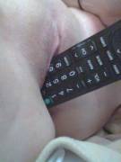 Another remote in my pussy.