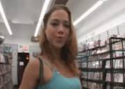 Out shopping / Cum Dropping