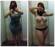 Big Titted Curvy MILF Trying on Sundress (x-post On/Off)
