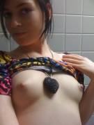 heart-shaped pendant [x-post from r/tinytits]