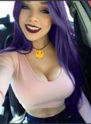 Cute Purple Haired BTGGF
