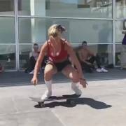 These "skateboard tricks"