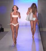 Daniela Lopez Osorio does more than necessary on the catwalk