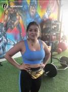 Ariel Winter prepping for some burpees