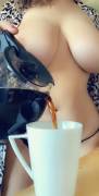 Coffee and tits