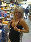Something about the beer aisle and boobs