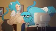 Nicole's definitely pissed at (Manyakis)' works of her [The Amazing World of Gumball]