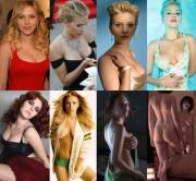 Scarlett Johansson gradually showing more skin