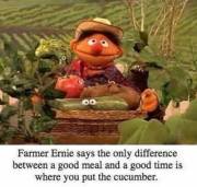 Farmer Ernie says