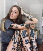 NYC tattoo artist Katya Krasnova