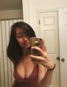 Perfect Asian cleavage