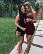 Black and Maroon Bodycon Dresses