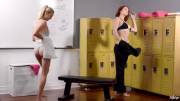 [/r/GirlsWithGirls] 2 hotties having post workout fun