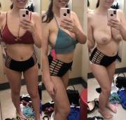 On/off: Target swimsuits miiiight not be the best for huge tits