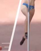 Swedish pole vaulter Michaela Meijer