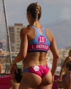 Laia Andrade, Catalonian/Spanish beach handball player (insta: @laiaandrade)