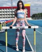 Russian Pole Vaulter Polina Knoroz