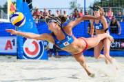 American beach volleyball player Sarah Sponcil