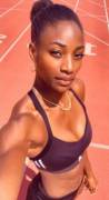 Bahamian sprinter Shaunae Miller-Uibo