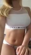 This tits are endorsed by Tommy Hilfiger