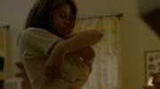 Alexandra Anna Daddario showing boobies in True Detective