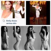 Fox News says Emily Ratajkowski showed some serious skin at some event... Apparently the writer hasn't done their research.