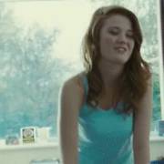 Amy Wren's adorable reaction after flashing her lovely boobs [gif]