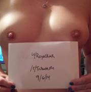 [Verification] [NSFW] Took these the other night, got drunk and [F]orgot to post them.