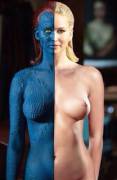 Jennifer Lawrence as mystique