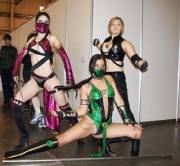 Ladies from Mortal Kombat