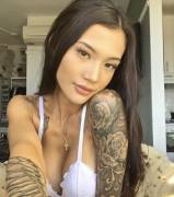 Tattooed Asian Christian Girl