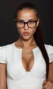 Good Christian Girl Wearing Glasses