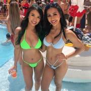 Two Asian girls