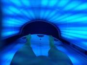 Taking a pic from the tanning bed