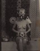 Masked Nude with Skull, 1926
