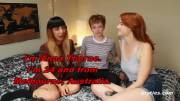 Natie &amp; Margo Invite there Friend Anna over for a Threesome