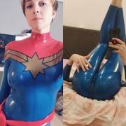 [Self] This Captain Marvel suit fits so darn well...